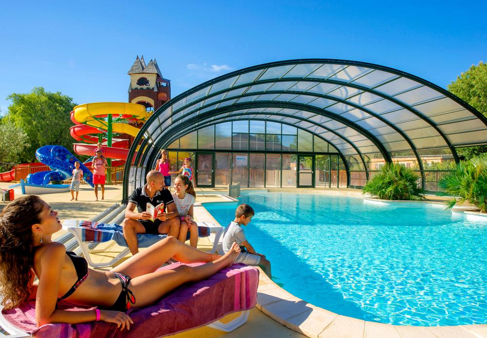 Camping-Capfun Bastide Languedoc Indoor-pool