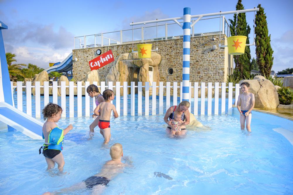 Camping-Capfun Route Blanche Normandie Kleinkind-Pool